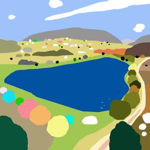 The lake of Doniños