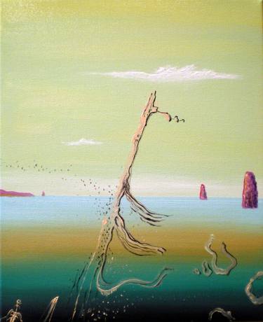 Original Surrealism Seascape Paintings by Alejos Lorenzo