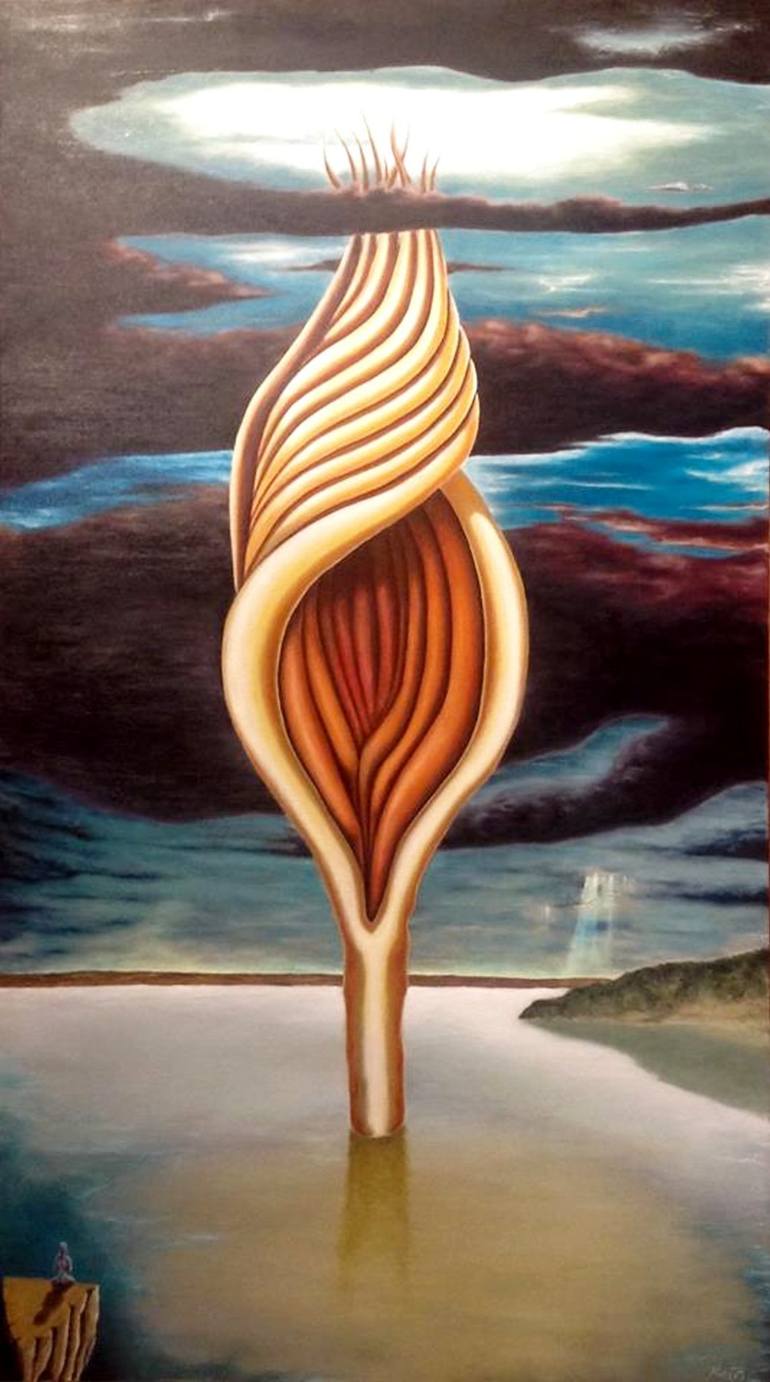 The tree of life Painting by Alejos Lorenzo | Saatchi Art