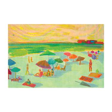Original Beach Paintings by Kalli Carbone