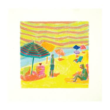 Original Expressionism Beach Paintings by Kalli Carbone