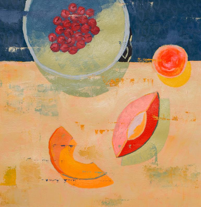 Original Modernism Still Life Painting by Kalli Carbone