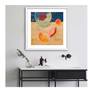 Modern summer still life painted on 300# cold pressed archival paper. Features two inch white border with deckled edges.