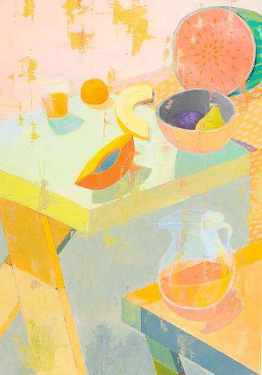 Print of Modern Still Life Paintings by Kalli Carbone