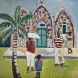 Little church ,Caribbean by Joanne Reed