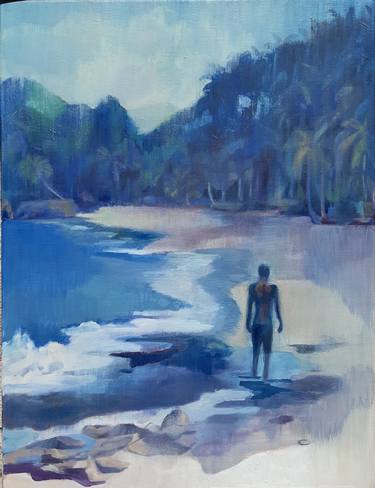 Original Figurative Seascape Paintings by Joanne Reed