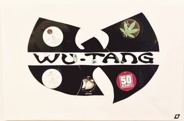 Banksy Style Wu Tang Collage By Leo Scott Saatchi Art