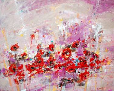 Original Abstract Expressionism Abstract Painting by Kamen Trifonov