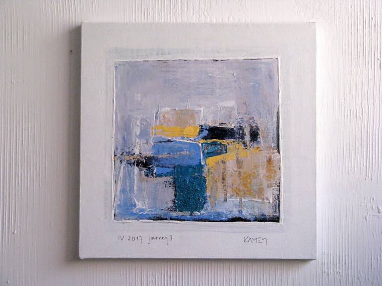 Original Abstract Travel Painting by Kamen Trifonov