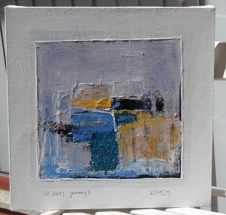 Original Abstract Travel Painting by Kamen Trifonov