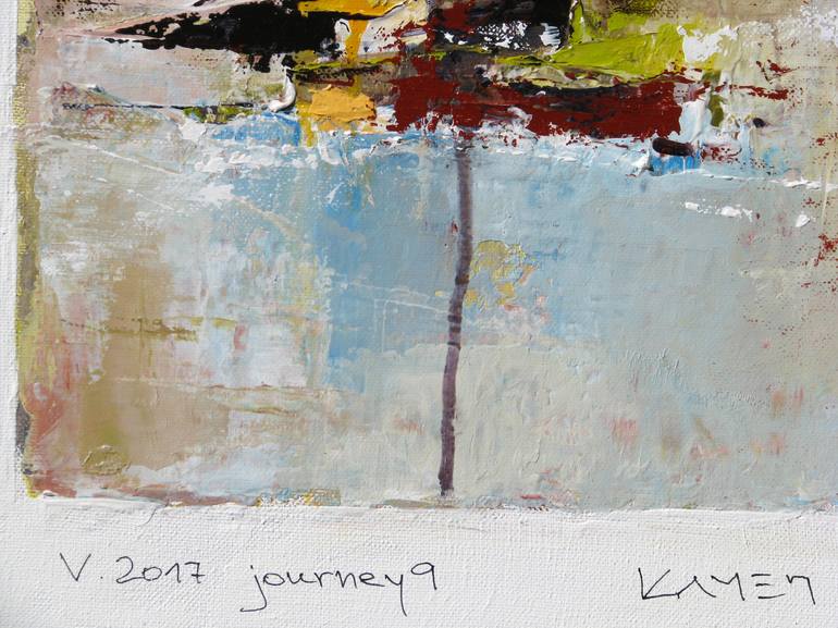 Original Abstract Travel Painting by Kamen Trifonov
