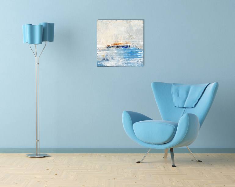 Original Abstract Seascape Painting by Kamen Trifonov