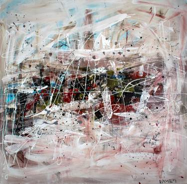 Original Abstract Expressionism Abstract Paintings by Kamen Trifonov