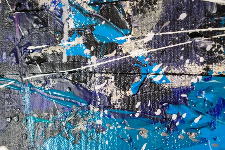 Original Abstract Expressionism Abstract Painting by Kamen Trifonov