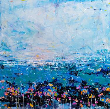 Original Abstract Expressionism Seascape Paintings by Kamen Trifonov