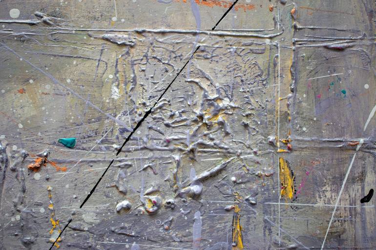 Original Abstract Expressionism Abstract Painting by Kamen Trifonov