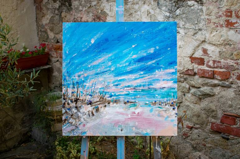 Original Impressionism Seascape Painting by Kamen Trifonov