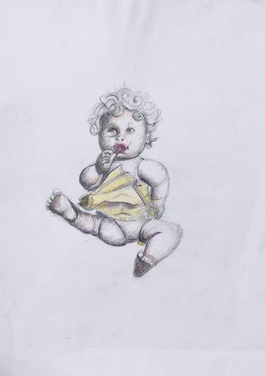 Print of Figurative Women Drawings by Olivia Moélo