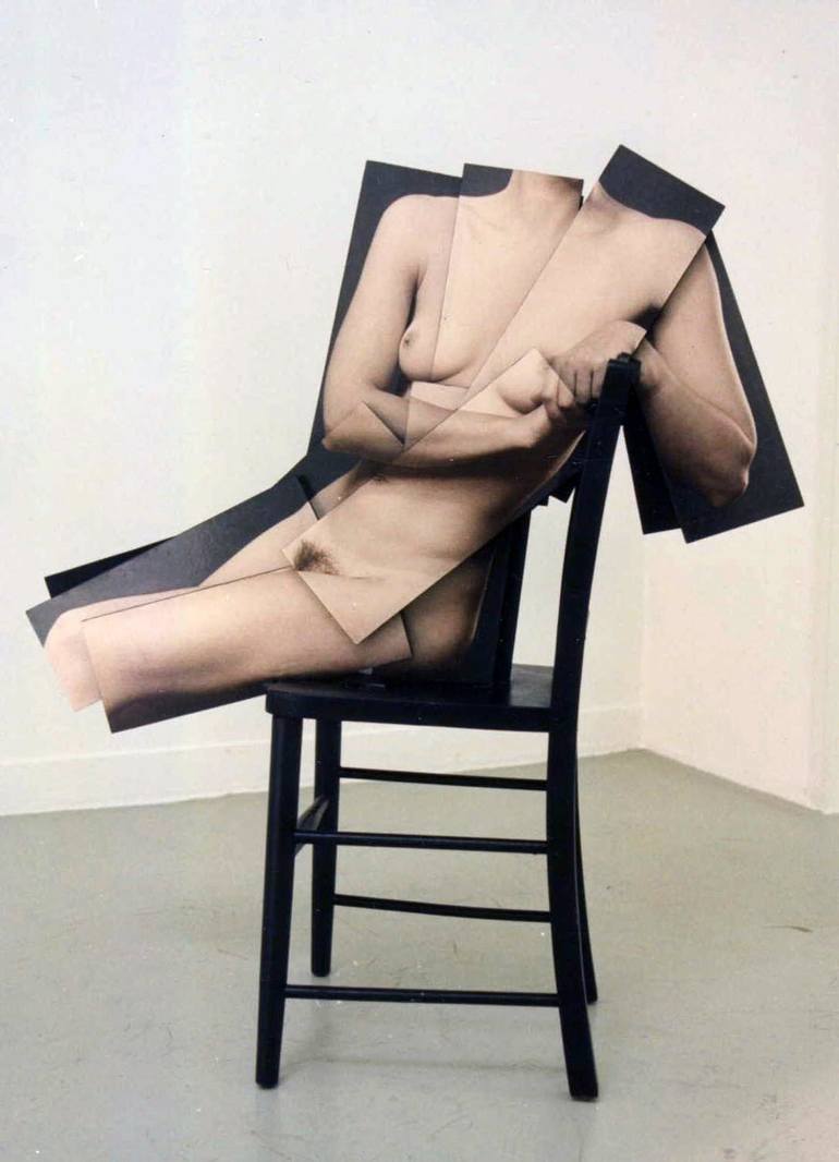 Nude in a Chair Sculpture by Mike Roles | Saatchi Art