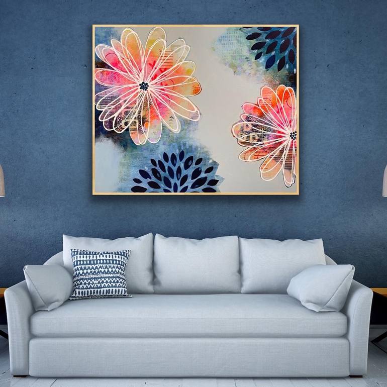 Original Floral Painting by Alison Gilbert