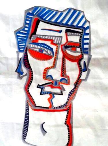EMBROIDERED MALE PORTRAIT thumb