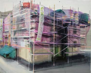 Print of Figurative Architecture Paintings by Leticia Gaspar