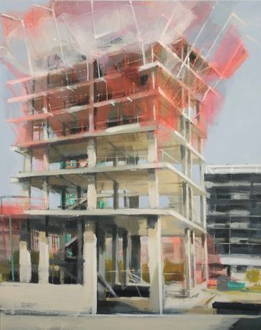 Print of Figurative Architecture Paintings by Leticia Gaspar