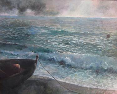 Print of Seascape Paintings by Artem Antanosyan