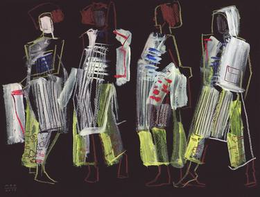 Print of Figurative Fashion Drawings by Maria Kleinschmidt