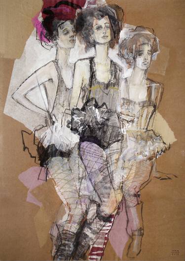 Print of Figurative Fashion Drawings by Maria Kleinschmidt