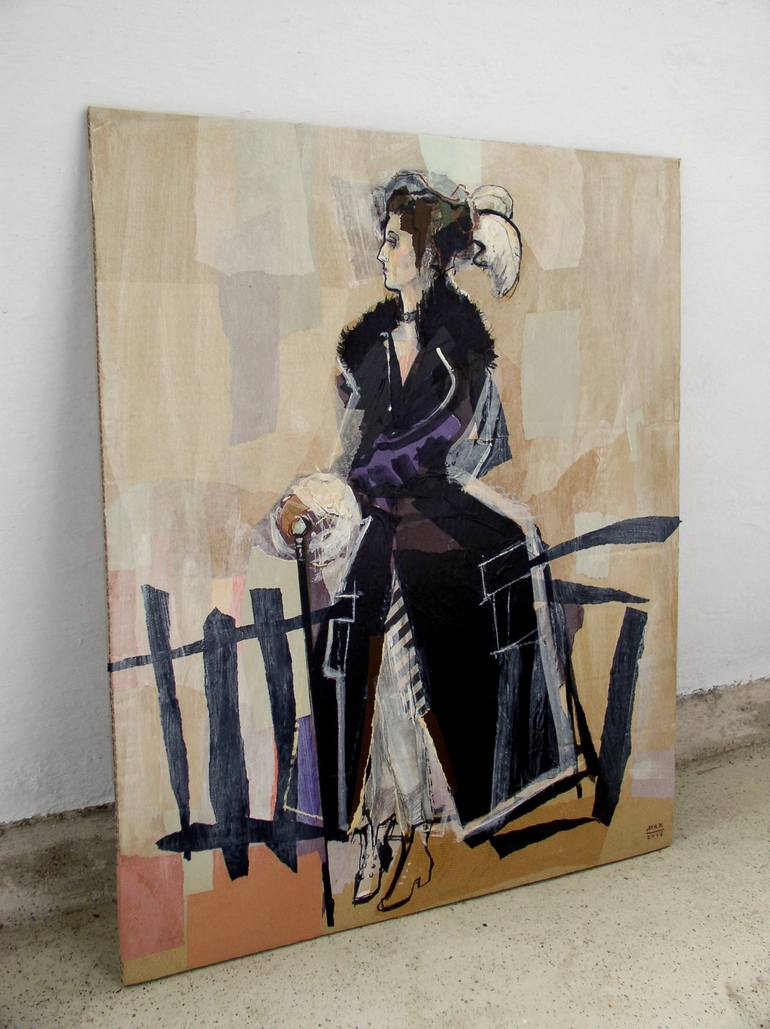 Original Street Art Fashion Collage by Maria Kleinschmidt