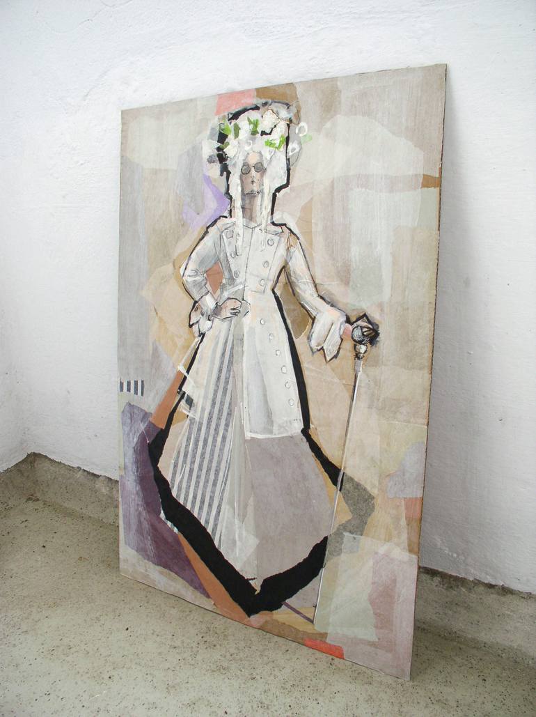 Original Fashion Collage by Maria Kleinschmidt