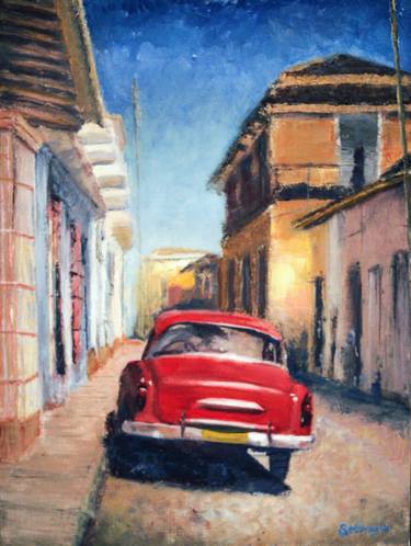 Original Impressionism Car Paintings by rachel morton