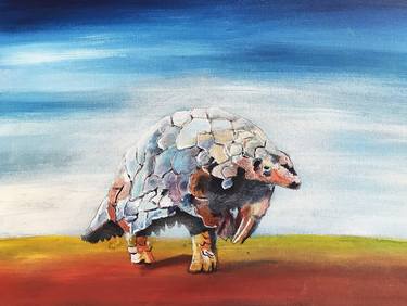 Original Animal Painting by MICHAEL CROSSWAITE