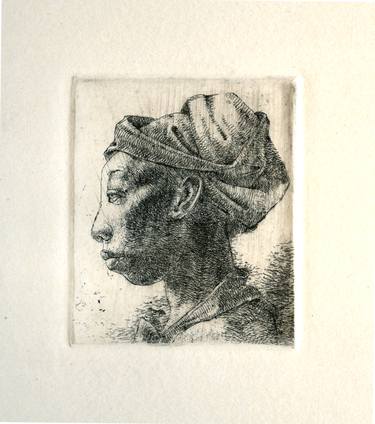 Print of Women Drawings by Irakli Gabetsadze