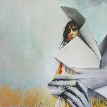 Original Conceptual Women Paintings by Chris Sallquist