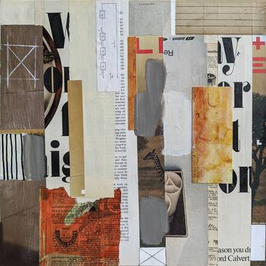 Original Abstract Collage by Rene Griffith