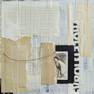 Original Abstract Collage by Rene Griffith