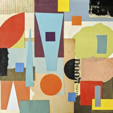 Print of Abstract Expressionism Abstract Collage by Rene Griffith