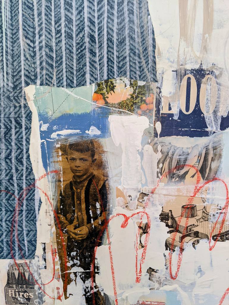 Original Abstract Expressionism Abstract Painting by Rene Griffith