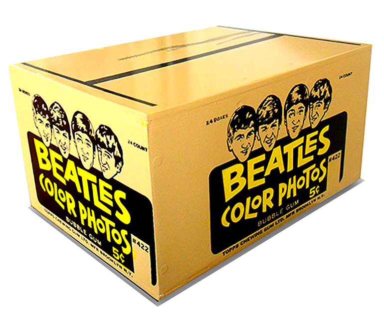 Beatles Bubble Gum Carton - Print