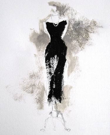 Print of Expressionism Fashion Paintings by Andrea Stajan-Ferkul