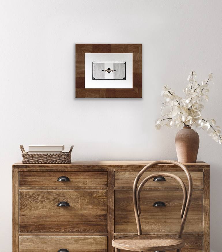 Original Abstract Geometric Drawing by Andrea Stajan-Ferkul