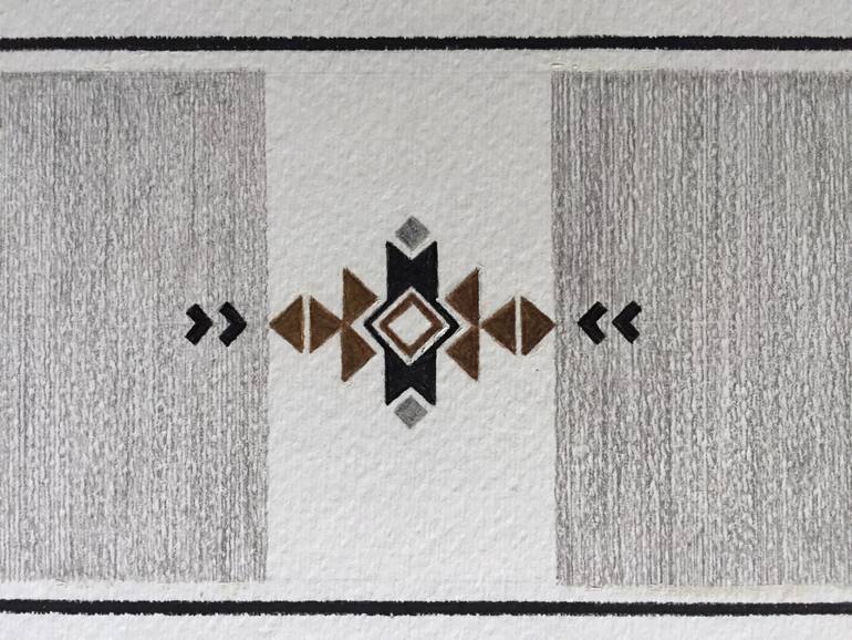 Original Abstract Geometric Drawing by Andrea Stajan-Ferkul