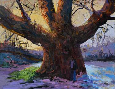 Original Contemporary Tree Paintings by Andres Montiel