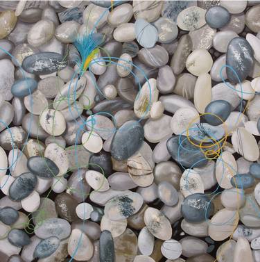 Original Beach Painting by Jennifer McAuley