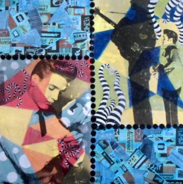 Original Pop Art Pop Culture/Celebrity Collage by Porfyra Art