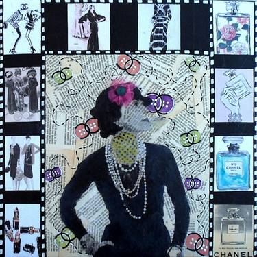 Original Pop Art Pop Culture/Celebrity Collage by Porfyra Art
