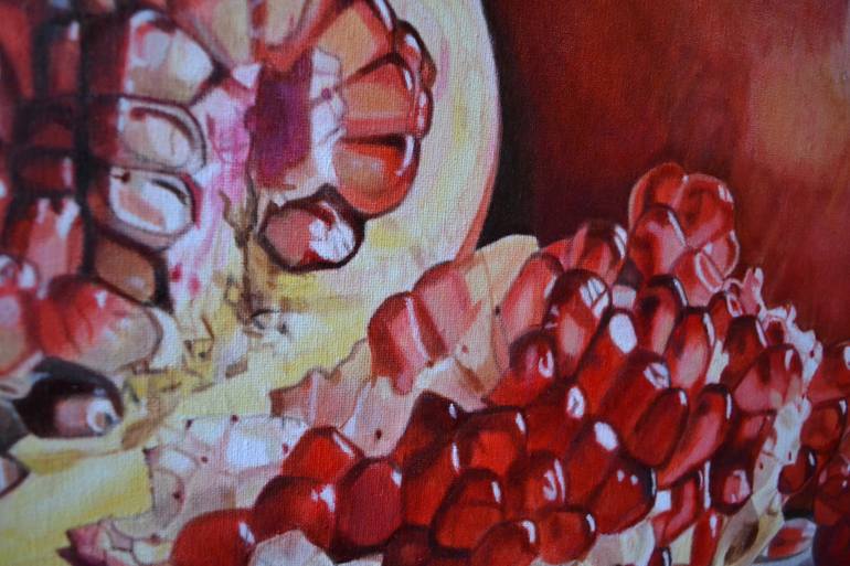 Original Figurative Still Life Painting by Agnès Lefèvre