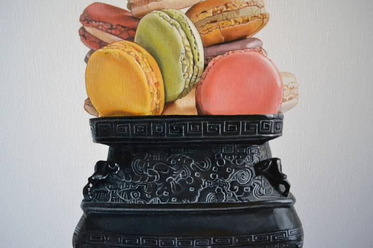 Original Figurative Food Painting by Agnès Lefèvre